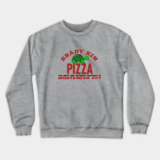 Brady Kin Pizza (Bradykinesia) Crewneck Sweatshirt
